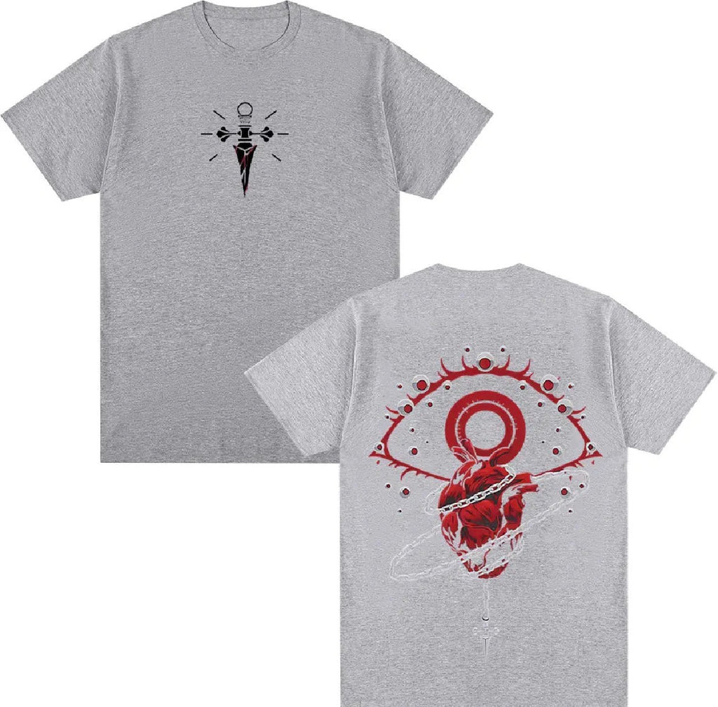 Anime Hunter X Hunter T Shirt Kurapika Phantom Troupe Short Sleeve T-shirt Men Women Summer Cotton Oversized T-shirts Streetwear