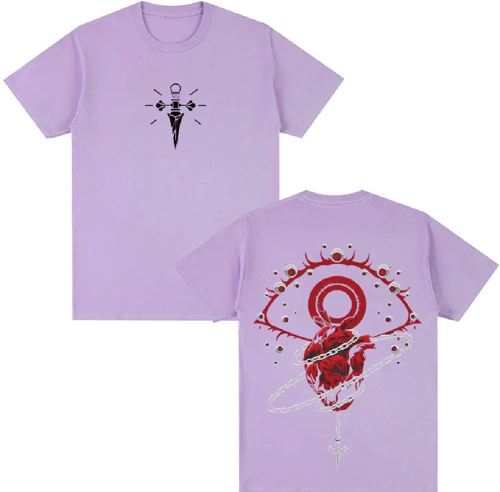 Anime Hunter X Hunter T Shirt Kurapika Phantom Troupe Short Sleeve T-shirt Men Women Summer Cotton Oversized T-shirts Streetwear