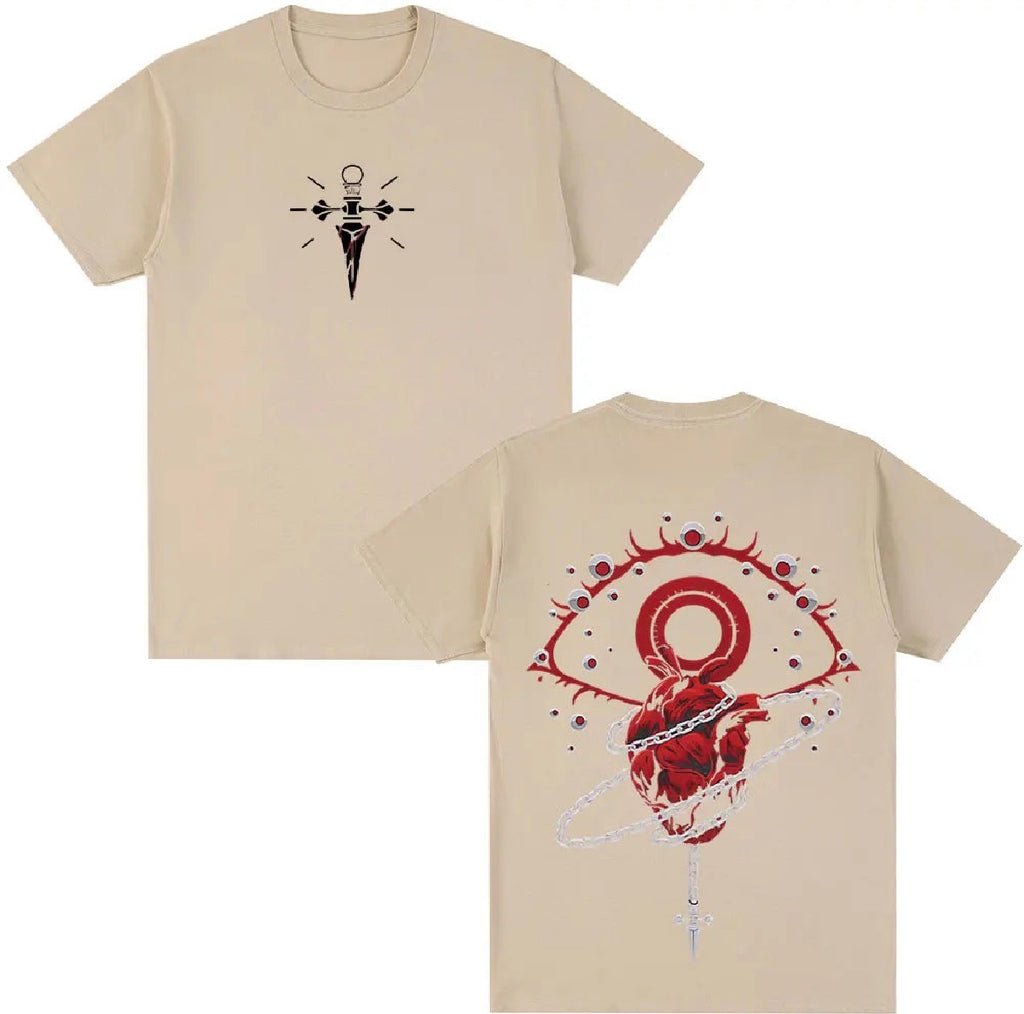 Anime Hunter X Hunter T Shirt Kurapika Phantom Troupe Short Sleeve T-shirt Men Women Summer Cotton Oversized T-shirts Streetwear